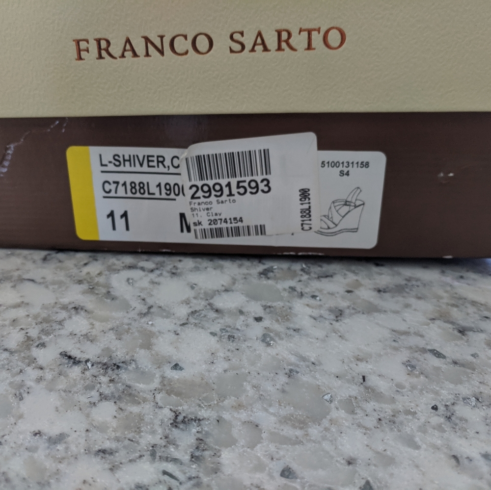 Brand Franco Wedge Sandals